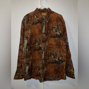 Vintage Deer Button Down Shirt